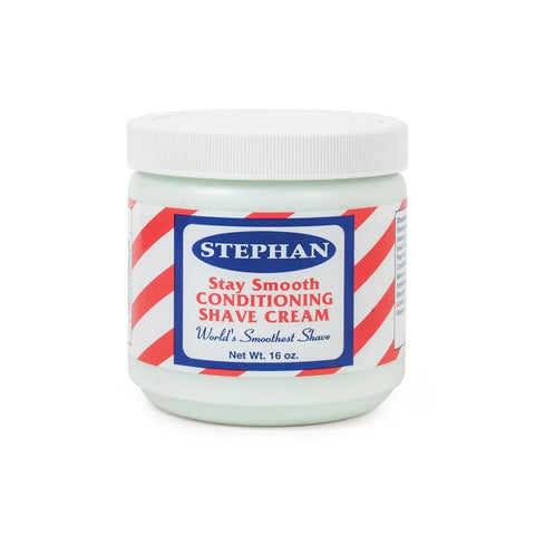 STEPHAN Stay Smooth Conditioning Shave Cream 16oz 5014