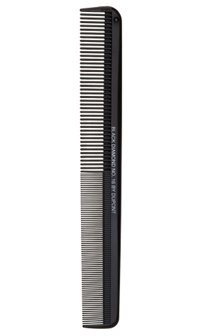 DENMAN Black Diamond Military Barber Comb #16