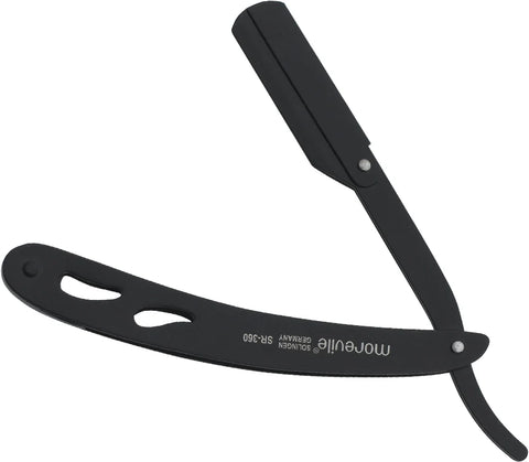 MOREVILE Swing Lock Straight Razor Black MC2050