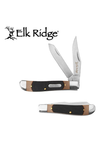ELK RIDGE Gentleman’s Knife Trapper ER-220BR