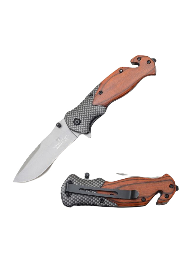 SNAKE EYE Spring Assisted Knife SE-1195BR