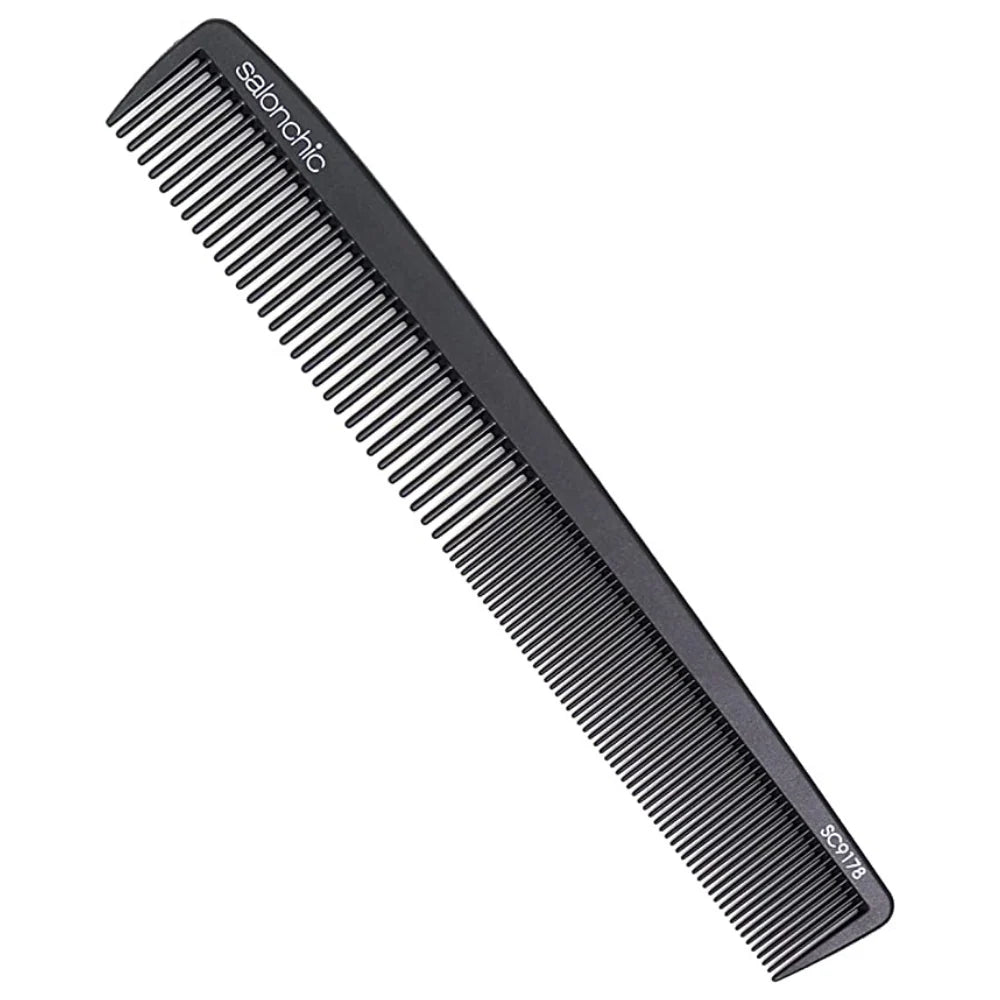 SALONCHIC Carbon Cutting Comb - 7.5in SC9178