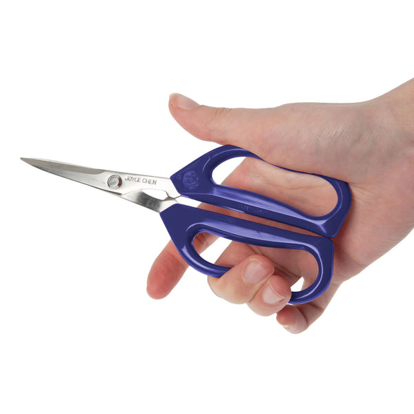 JOYCE CHEN Original Unlimited Kitchen Scissors with Blue Handles J51-0621