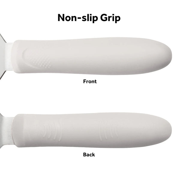 WINCO Spatula - Offset - White Polypropylene Handle 6-1/2x1-15/16in TWPO-7