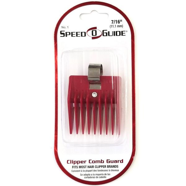 SPEED O GUIDE Clipper Comb Guard 7/16” No. 1