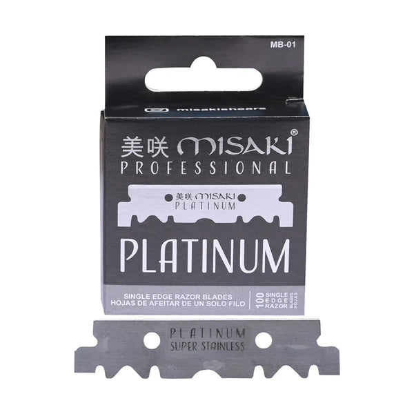MISAKI Pro Platinum Single Edge Bldes MB-01