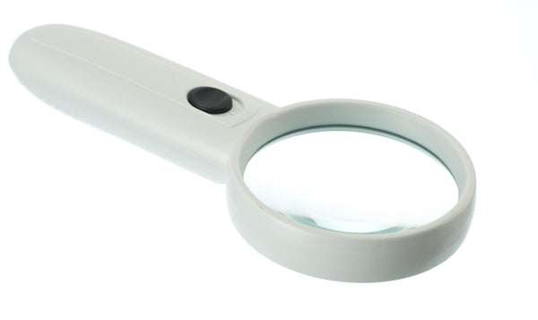 SE Illuminated Handheld Magnifier 3X MD465L-3X