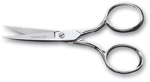 MUNDIAL Classic Forged 4in Curved Embroidery Scissors 427-4CURV