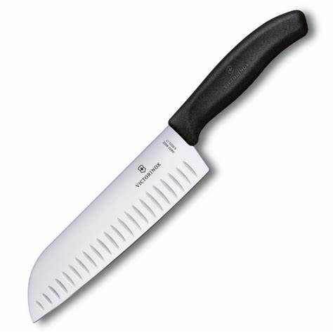 VICTORINOX Swiss Classic Granton Santoku Knife 7in 6.8523.17-X4