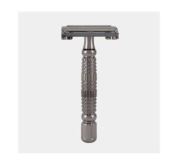 Rockwell Razors R1 Double Edge Safety Razor in Gunmetal Chrome RCKWLL-03