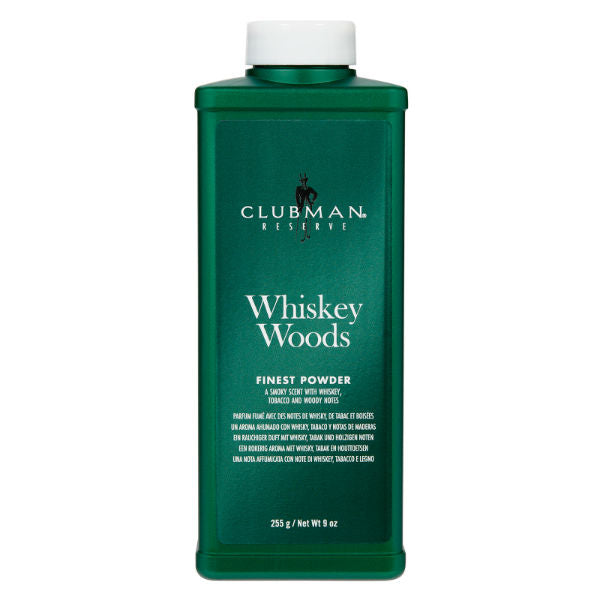 CLUBMAN RESERVE Whiskey Woods Finest Powder 9oz 90782