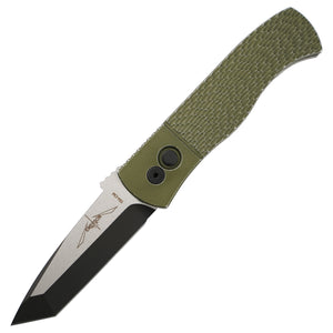 PRO-TECH Emerson CQC7 Auto E7T15-BWGREEN