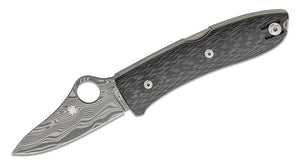 SPYDERCO SpyOpera Damascus C255CFPD