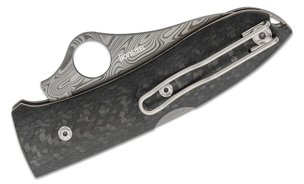 SPYDERCO SpyOpera Damascus C255CFPD
