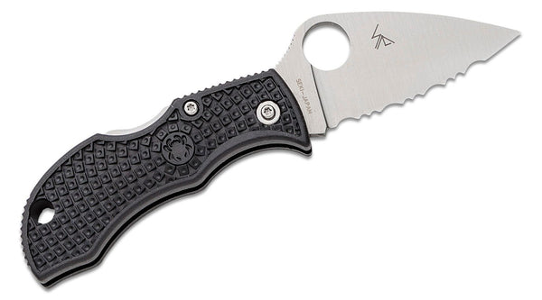 SPYDERCO Manbug Leaf - Serrated MBKLFS