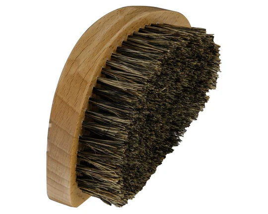 SUAVECITO Wood Beard Brush Mid Grade - Natural C140NN