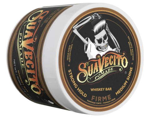 SUAVECITO Pomade - Strong Hold 4oz - Whiskey Bar P546NN