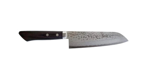 KIKUICHI Sumi Series 17 Layer Damascus Santoku 7" SUMID17