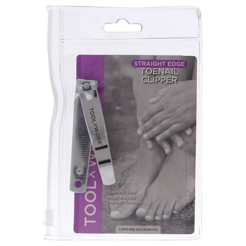 PERSONNA Toolworx Toenail Clippers / Straight Edge / 3.5" 18538