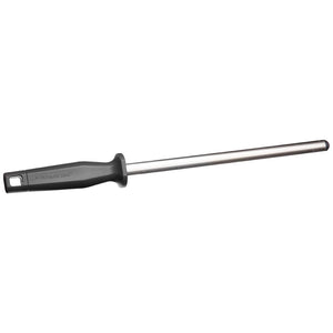 THE ULTIMATE EDGE Ultra-Fine Oval Diamond Sharpening Steel 10in 10NUF