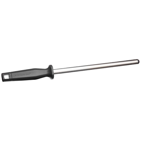 THE ULTIMATE EDGE Ultra-Fine Oval Diamond Sharpening Steel 10in 10NUF
