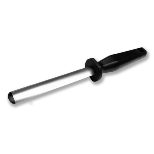 THE ULTIMATE EDGE Utility Oval Diamond Sharpening Steel 5in 5W