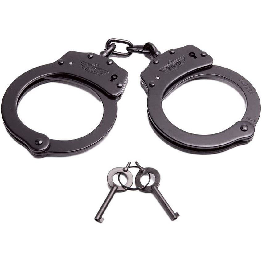 UZI Chain Handcuffs - Black HC-C-B