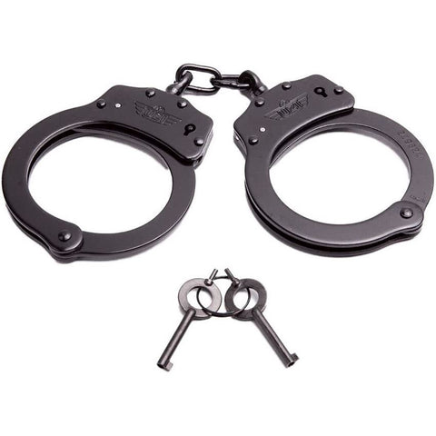 UZI Chain Handcuffs - Black HC-C-B