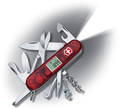 VICTORINOX Swiss Army Traveller Lite - Translucent Ruby 53878