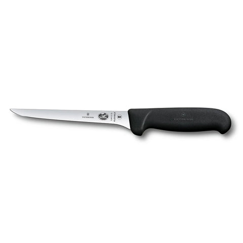 VICTORINOX Straight Flexible Boning 6in - Black 5.6413.15BK