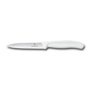 VICTORINOX Swiss Classic Serrated Paring 4in - White 6.7737