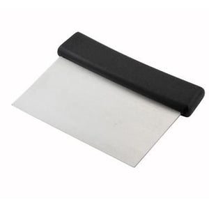 WINCO Dough Scraper w/ Plastic Handle DSC-2