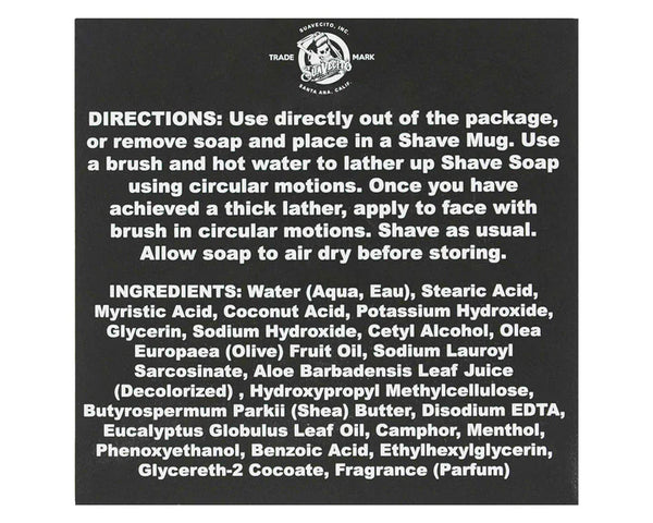 SUAVECITO Shave Soap Whiskey Bar P494NN