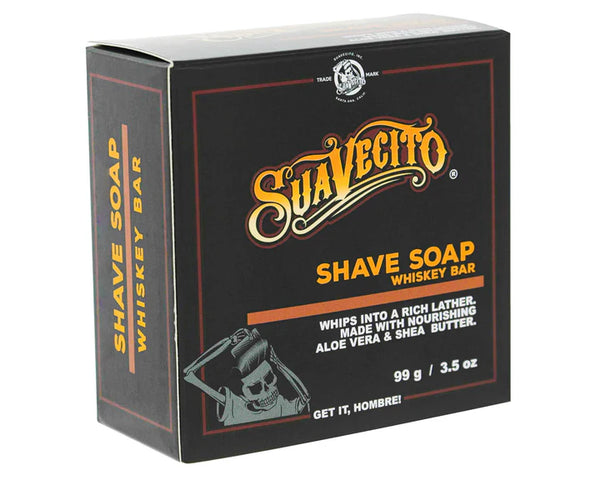 SUAVECITO Shave Soap Whiskey Bar P494NN