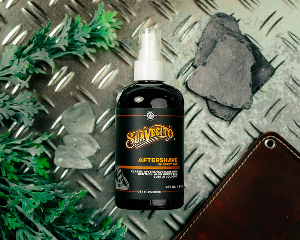 SUAVECITO Aftershave 8oz- Whiskey Bar K-P492