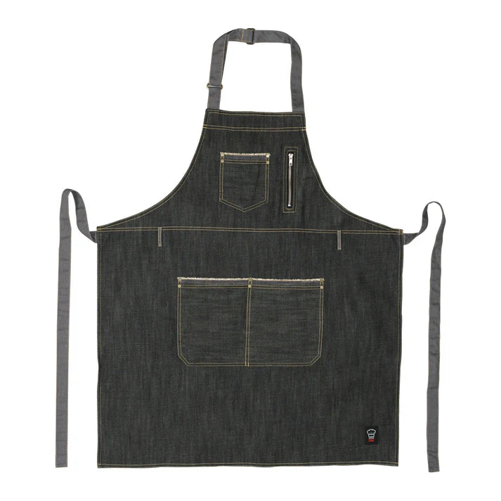 WINCO Heavyweight Denim Bib Apron BADN-3430