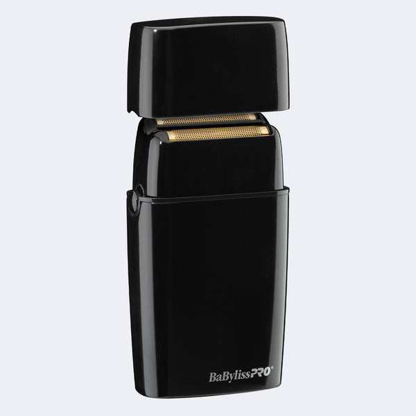 BaBylissPRO® FOILFX02™ Cordless Black Metal Double Foil Shaver FXFS2B