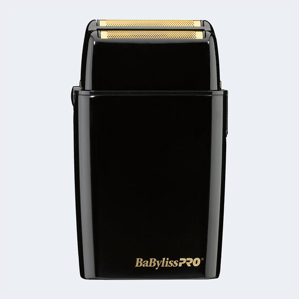 BaBylissPRO® FOILFX02™ Cordless Black Metal Double Foil Shaver FXFS2B