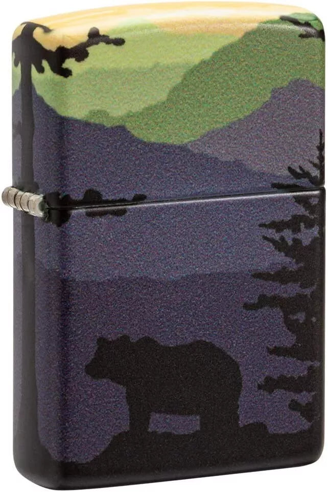 ZIPPO Lighter Bear Landscape 49482