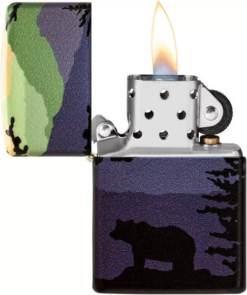 ZIPPO Lighter Bear Landscape 49482
