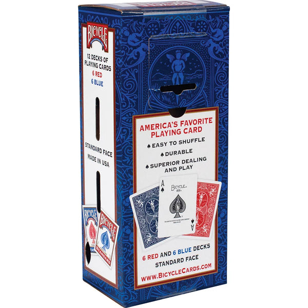 BICYCLE Standard Playing Cards, Red or Blue Decks BICY-004