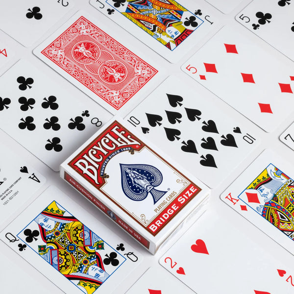 BICYCLE Standard Playing Cards, Red or Blue Decks BICY-004