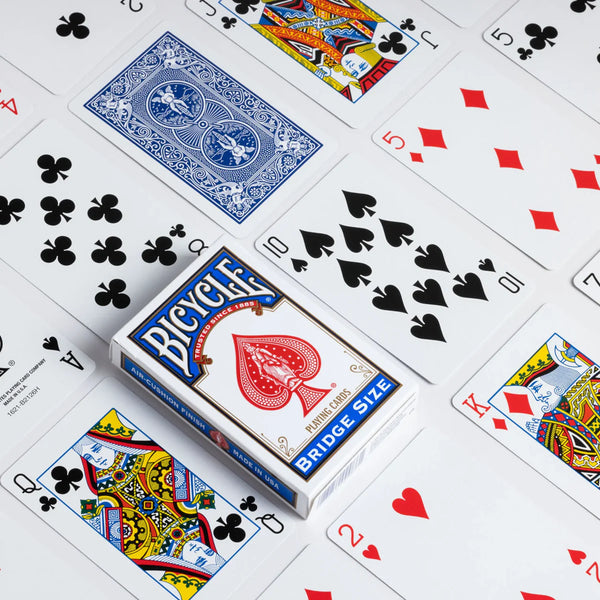 BICYCLE Standard Playing Cards, Red or Blue Decks BICY-004