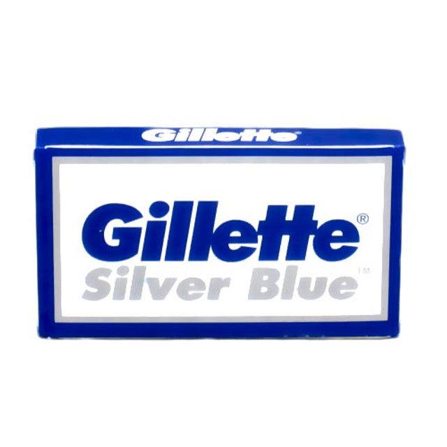 GILLETTE Razor Blades - Silver Blue 5ct GSB20X5