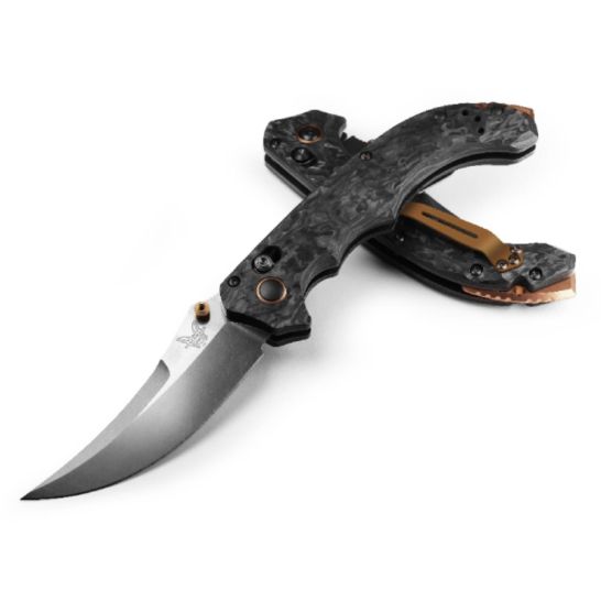 BENCHMADE Mini Bedlam - Marbled Carbon Fiber 865-02