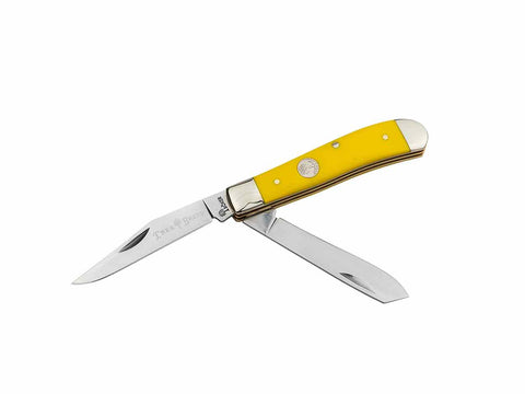 BOKER Manufaktur Traditional Series 2.0 Mini Trapper Yellow Delrin 110850