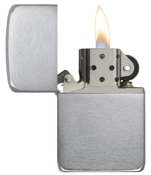 ZIPPO Brushed Chrome 1941 Replica 1941