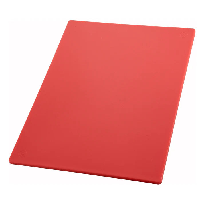 WINCO HACCP Color-Coded Cutting Board - 15 x 20, Red CBRD-1520