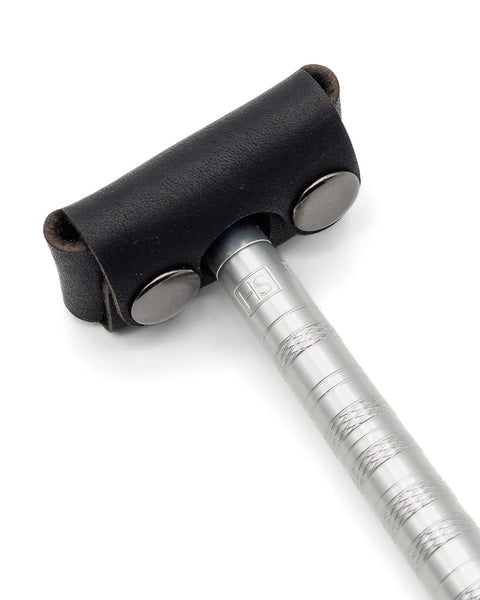 HENSON Head Cover - Black Leather LHCB