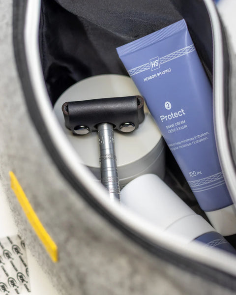 HENSON Head Cover - Black Leather LHCB